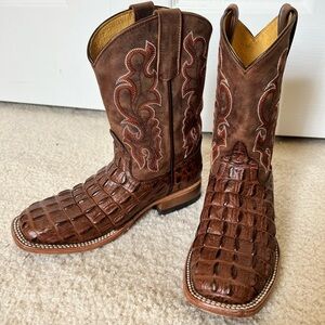 HP Kids Brown Western Boots
